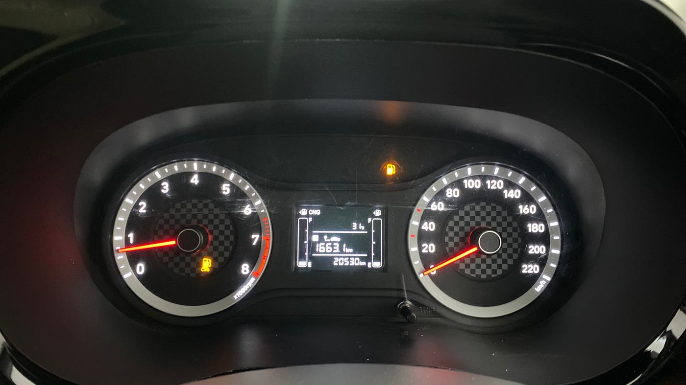 2022 Hyundai GRAND I10 NIOS SPORTZ 1.2 KAPPA VTVT CNG, CNG, Manual, 20,524 km, Odometer Image