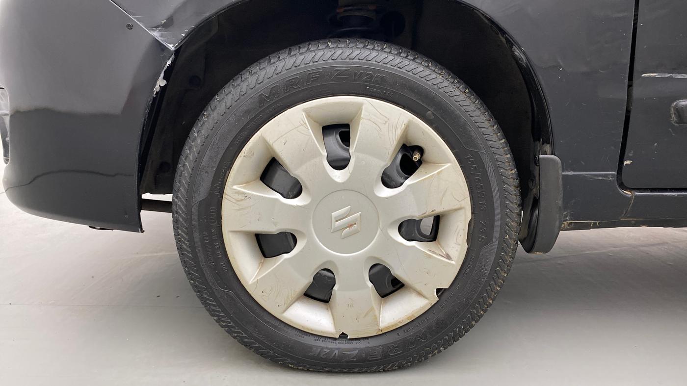 2013 Maruti Alto K10 VXI, Petrol, Manual, 31,492 km, Left Front Wheel