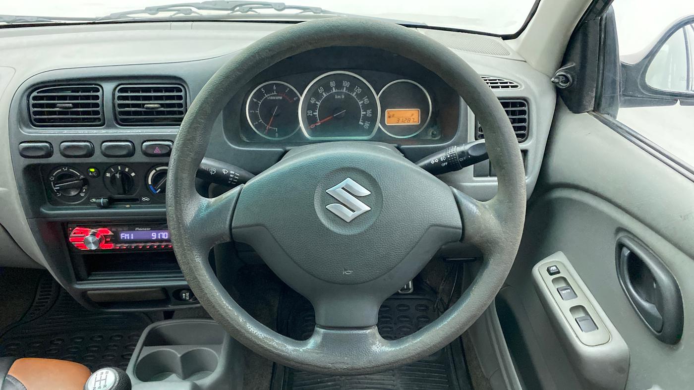 2013 Maruti Alto K10 VXI, Petrol, Manual, 31,492 km, Steering Wheel Close Up