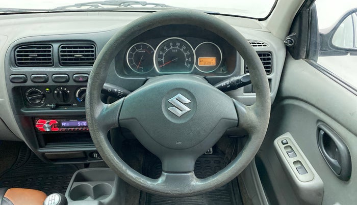 2013 Maruti Alto K10 VXI, Petrol, Manual, 31,492 km, Steering Wheel Close Up