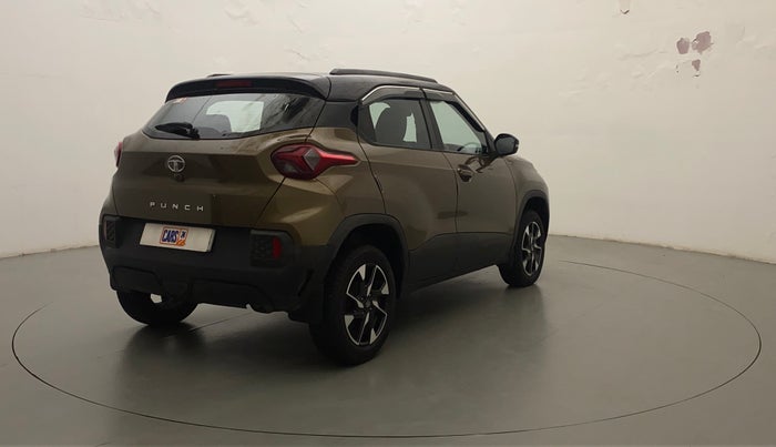 2022 Tata PUNCH CREATIVE AMT 1.2 RTN DUAL TONE, Petrol, Automatic, 3,337 km, Right Back Diagonal