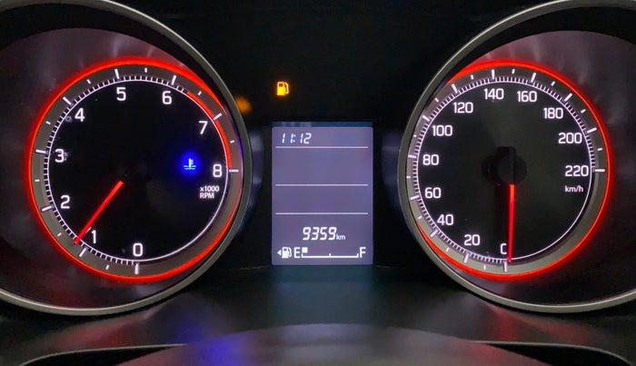 2023 Maruti Swift VXI, Petrol, Manual, 9,424 km, Odometer Image