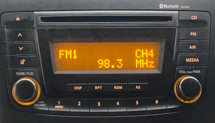 2017 Maruti Celerio ZXI (O), Petrol, Manual, 66,776 km, Infotainment System