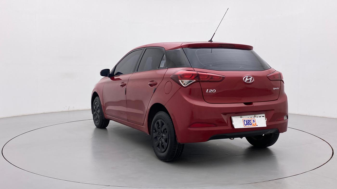 2017 Hyundai Elite i20 SPORTZ 1.2, Petrol, Manual, 91,600 km, Left Back Diagonal