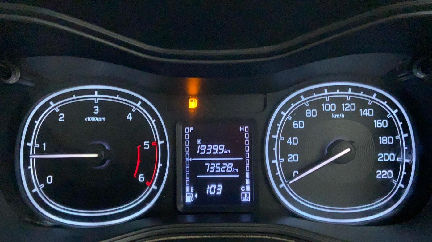 2016 Maruti Vitara Brezza VDI OPT, Diesel, Manual, 73,675 km, Odometer Image