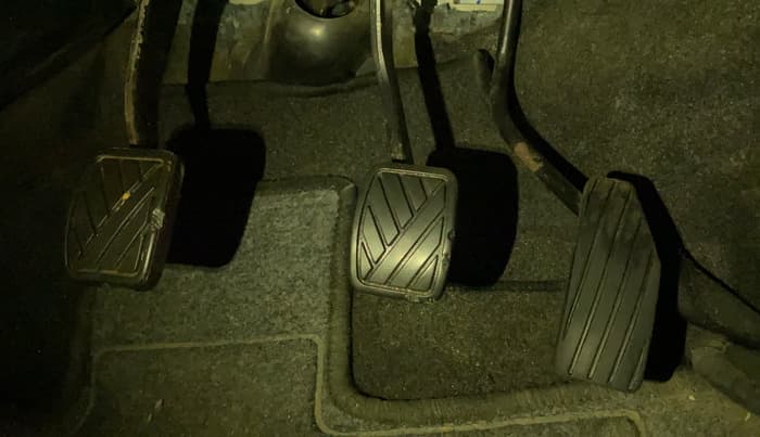 2014 Maruti Wagon R 1.0 LXI, Petrol, Manual, 13,460 km, Pedals