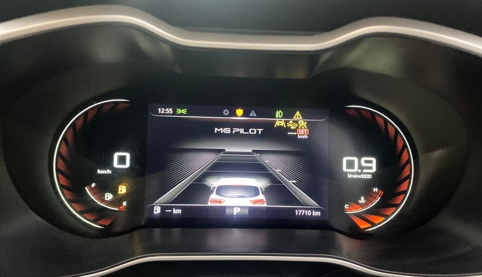 2023 MG ASTOR SAVVY 1.5 CVT, Petrol, Automatic, 17,710 km, Odometer Image