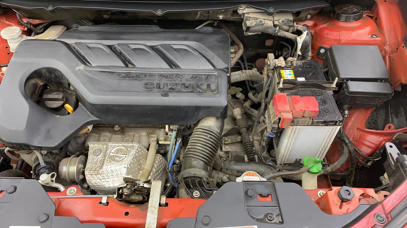2023 Maruti FRONX ZETA 1.0L TURBO 6 AT, Petrol, Automatic, 24,085 km, Engine View - Left