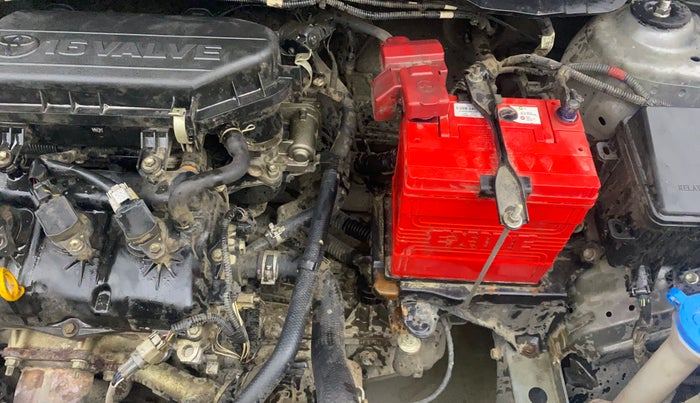 2013 Toyota Etios G, Petrol, Manual, 29,692 km, Engine View - Left