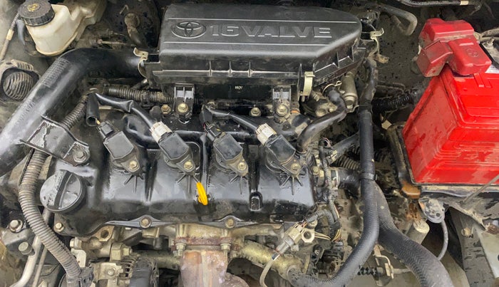 2013 Toyota Etios G, Petrol, Manual, 29,692 km, Engine View