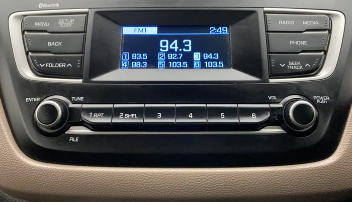 2019 Hyundai Elite i20 1.2 MAGNA PLUS VTVT, Petrol, Manual, 23,752 km, Infotainment System