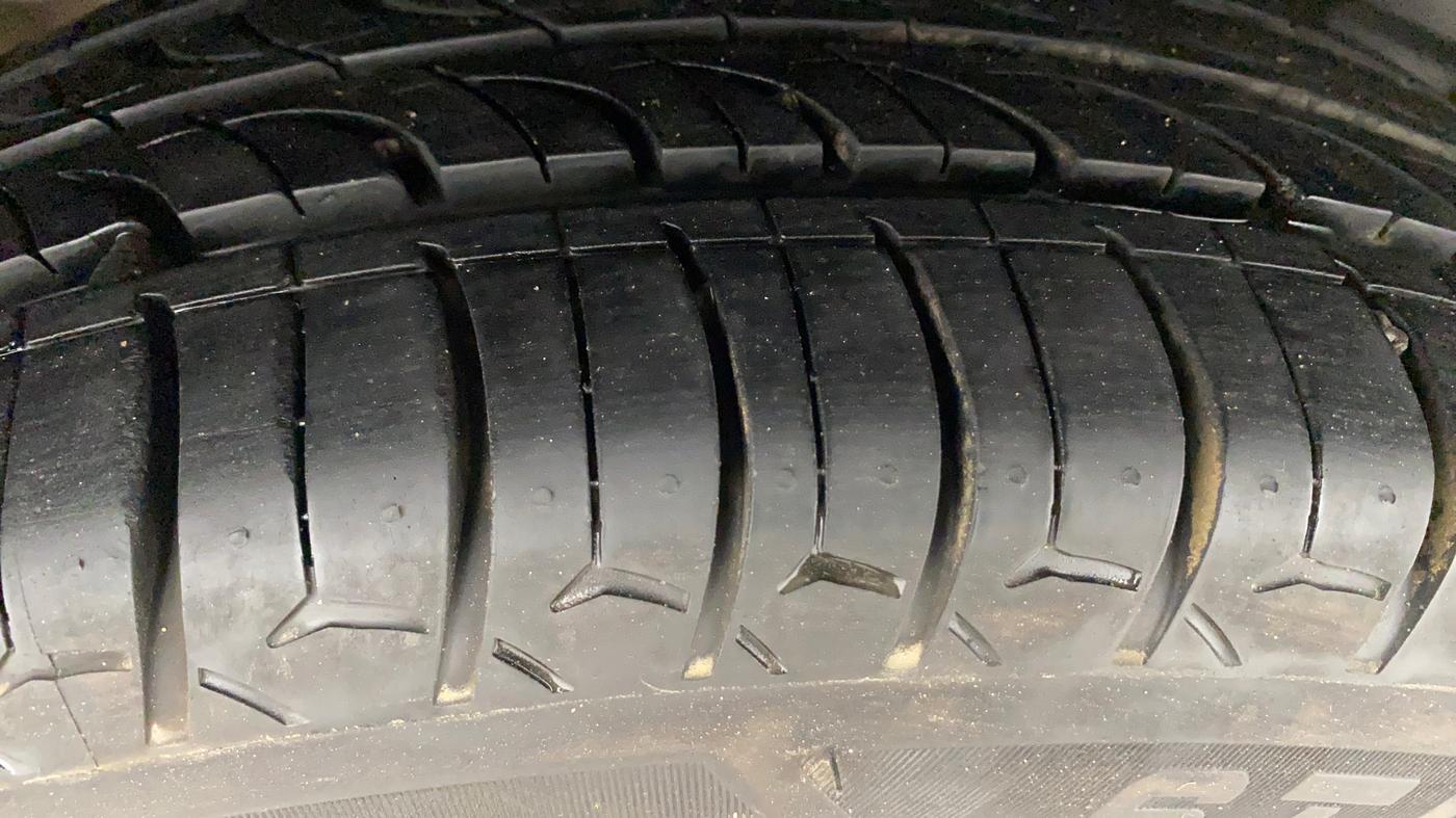 2017 Tata TIGOR XZA PETROL, Petrol, Automatic, 56,811 km, Right Rear Tyre Tread