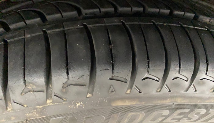 2017 Tata TIGOR XZA PETROL, Petrol, Automatic, 56,811 km, Left Front Tyre Tread
