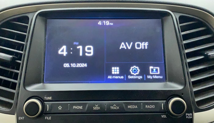 2019 Hyundai NEW SANTRO SPORTZ CNG, CNG, Manual, 31,552 km, Infotainment System