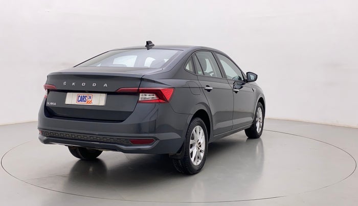 2022 Skoda SLAVIA AMBITION 1.0L TSI AT, Petrol, Automatic, 11,522 km, Right Back Diagonal