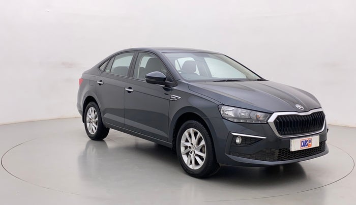 2022 Skoda SLAVIA AMBITION 1.0L TSI AT, Petrol, Automatic, 11,522 km, Right Front Diagonal
