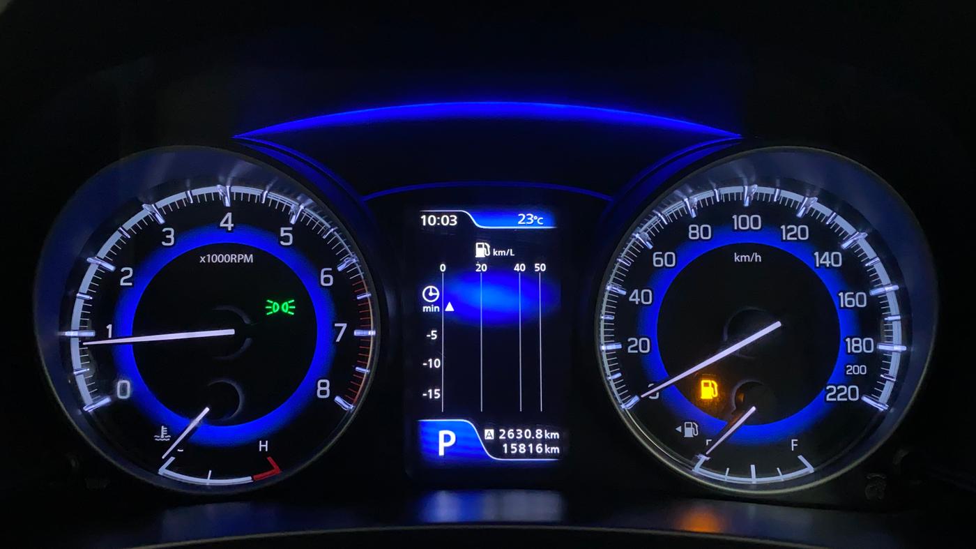 2019 Toyota Glanza V CVT, Petrol, Automatic, 15,901 km, Odometer Image