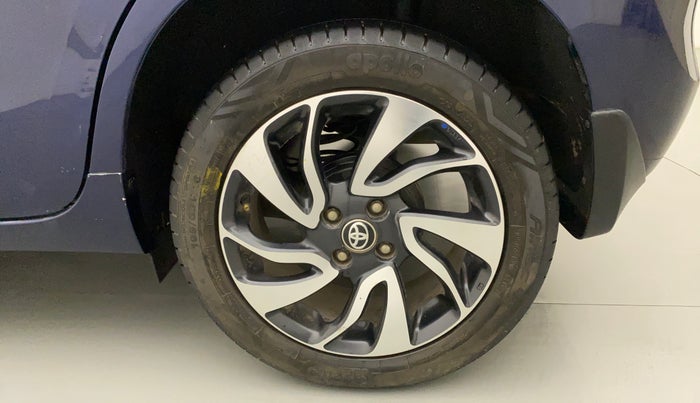 2019 Toyota Glanza V CVT, Petrol, Automatic, 15,901 km, Left Rear Wheel
