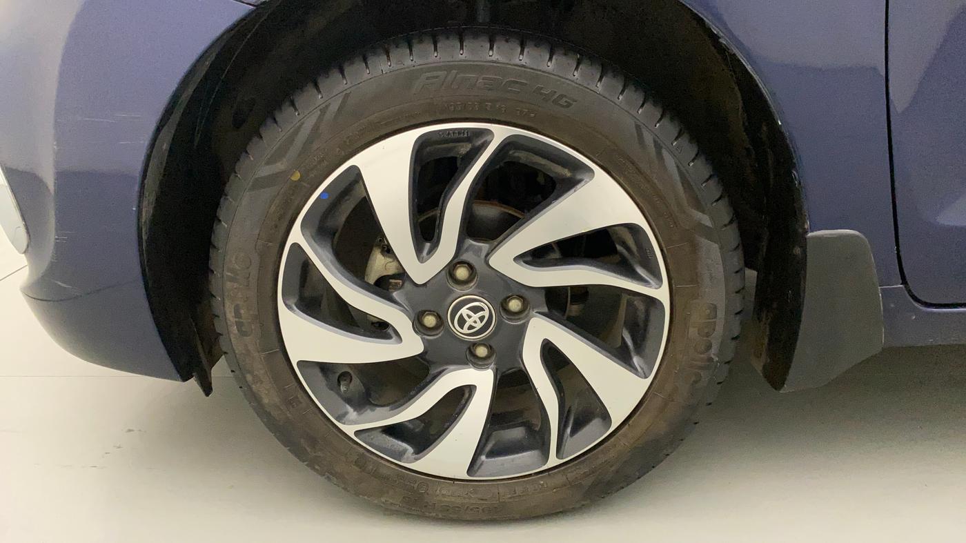 2019 Toyota Glanza V CVT, Petrol, Automatic, 15,901 km, Left Front Wheel