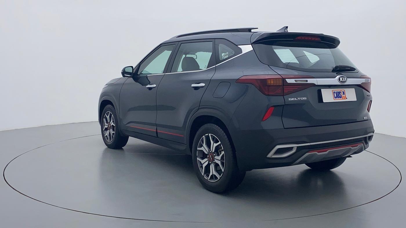 2020 KIA SELTOS 1.4 GTX+ TURBO GDI PETROL AT, Petrol, Automatic, 11,246 km, Left Back Diagonal