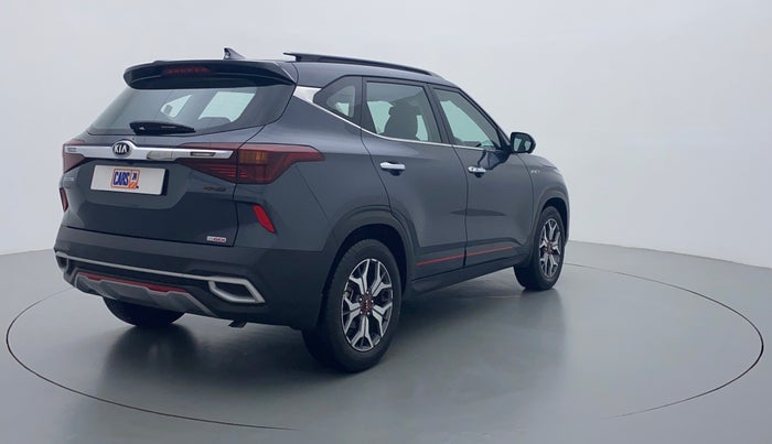 2020 KIA SELTOS 1.4 GTX+ TURBO GDI PETROL AT, Petrol, Automatic, 11,246 km, Right Back Diagonal