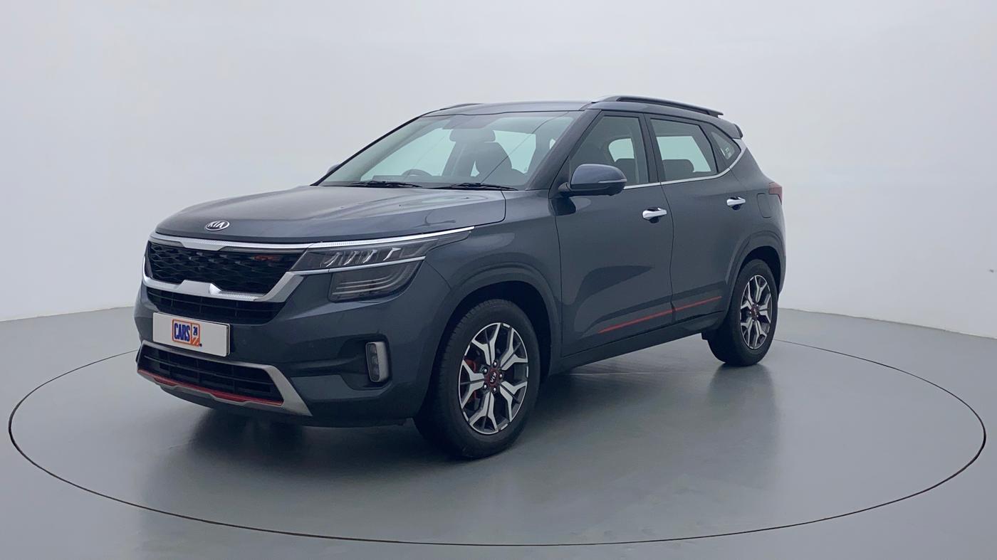 2020 KIA SELTOS 1.4 GTX+ TURBO GDI PETROL AT, Petrol, Automatic, 11,246 km, Left Front Diagonal