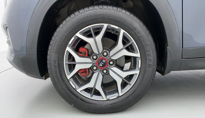 2020 KIA SELTOS 1.4 GTX+ TURBO GDI PETROL AT, Petrol, Automatic, 11,246 km, Left Front Wheel