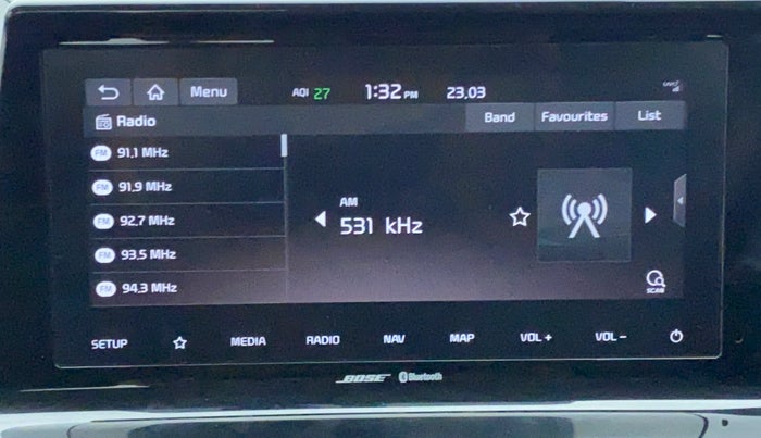 2020 KIA SELTOS 1.4 GTX+ TURBO GDI PETROL AT, Petrol, Automatic, 11,246 km, Infotainment System