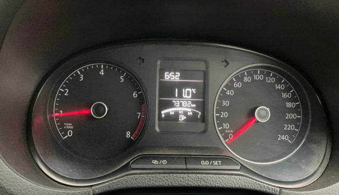 2017 Volkswagen Polo HIGHLINE1.2L, Petrol, Manual, 73,773 km, Odometer Image