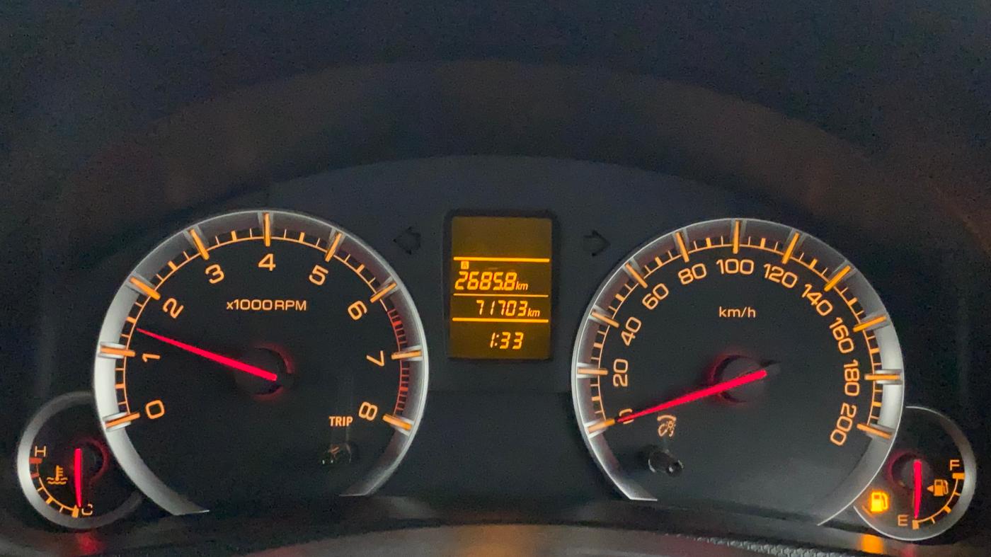 2014 Maruti Swift Dzire VXI, Petrol, Manual, 71,844 km, Odometer Image