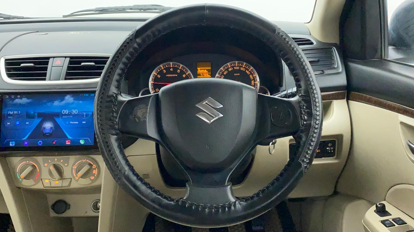 2014 Maruti Swift Dzire VXI, Petrol, Manual, 71,844 km, Steering Wheel Close Up