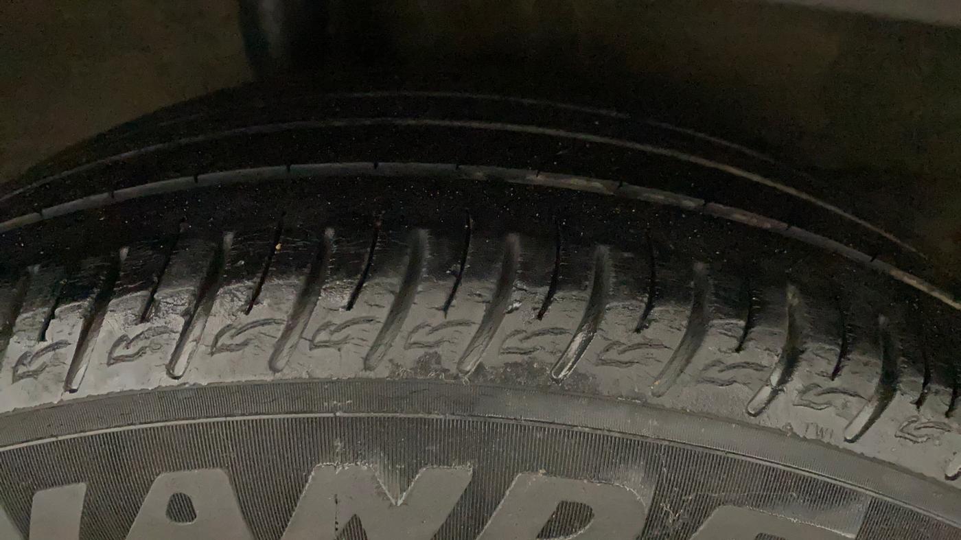 2021 KIA SONET GTX PLUS 1.5 AT, Diesel, Automatic, 67,104 km, Right Rear Tyre Tread