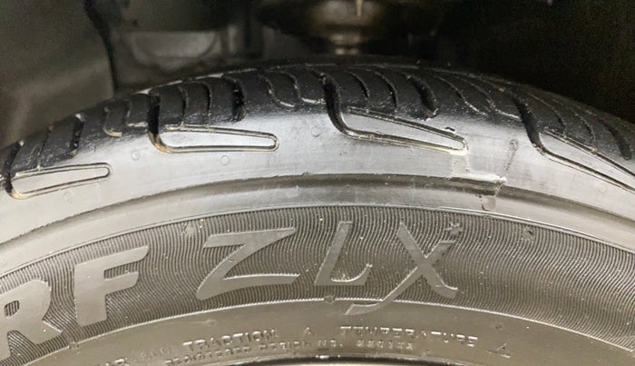 2014 Hyundai Grand i10 ASTA 1.2 KAPPA VTVT, Petrol, Manual, 72,604 km, Left Front Tyre Tread