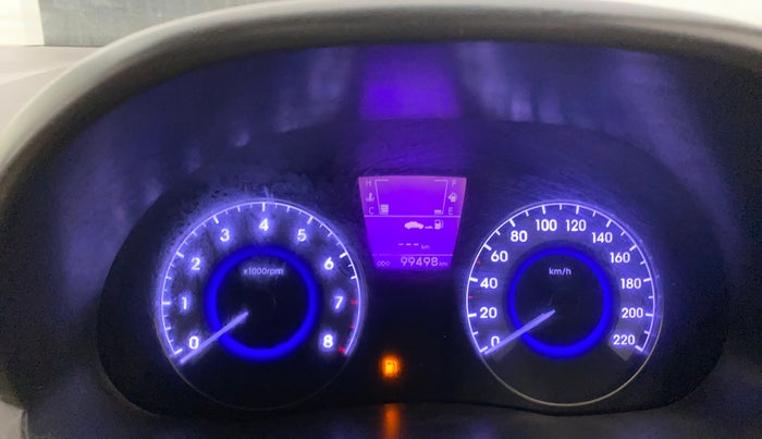 2012 Hyundai Verna FLUIDIC 1.6 VTVT SX, CNG, Manual, 99,536 km, Odometer Image