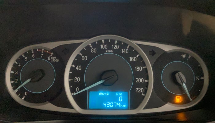 2015 Ford Figo Aspire TREND 1.2 PETROL, Petrol, Manual, 43,065 km, Odometer Image