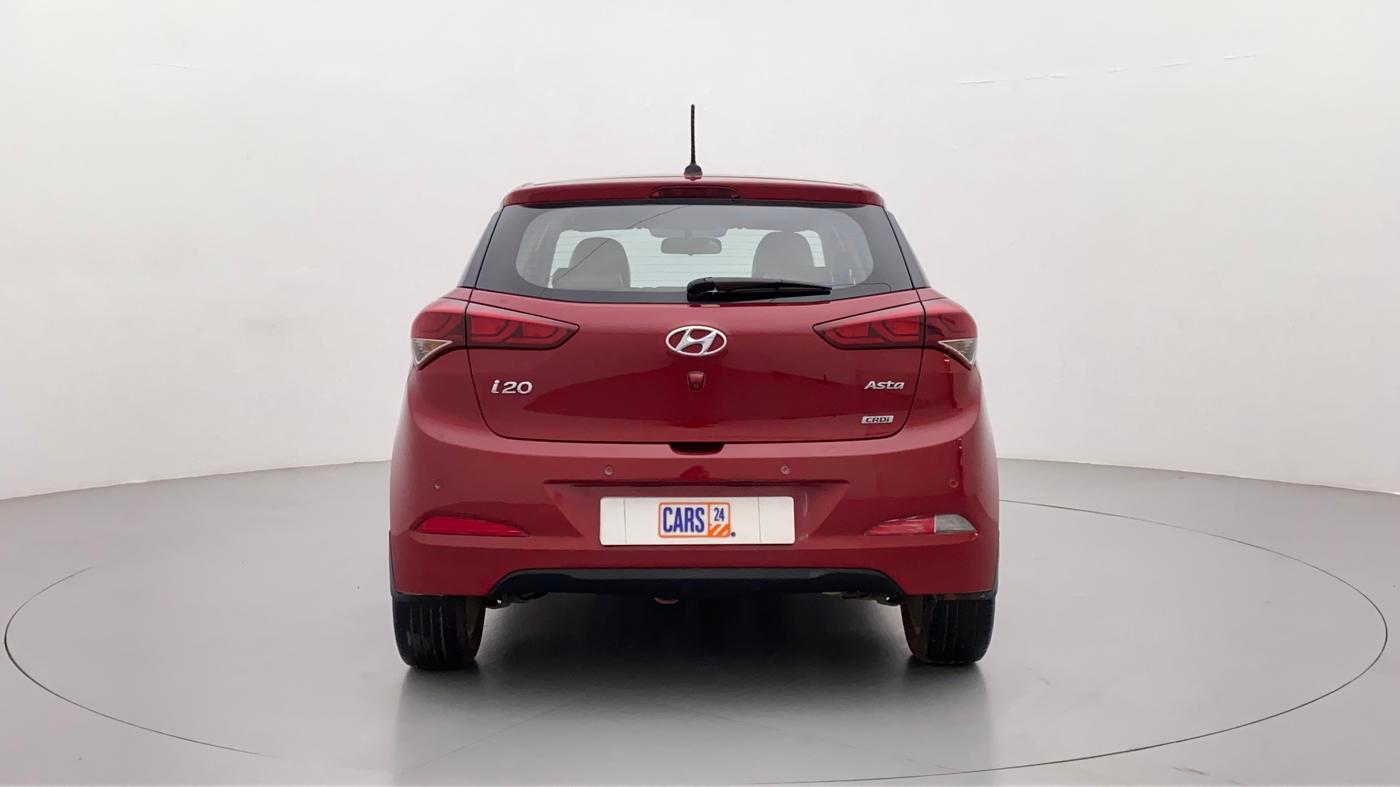 2017 Hyundai Elite i20 1.4 CRDI ASTA (O), Diesel, Manual, 54,357 km, Back/Rear