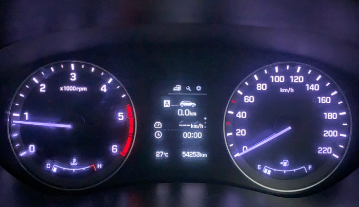 2017 Hyundai Elite i20 1.4 CRDI ASTA (O), Diesel, Manual, 54,357 km, Odometer Image