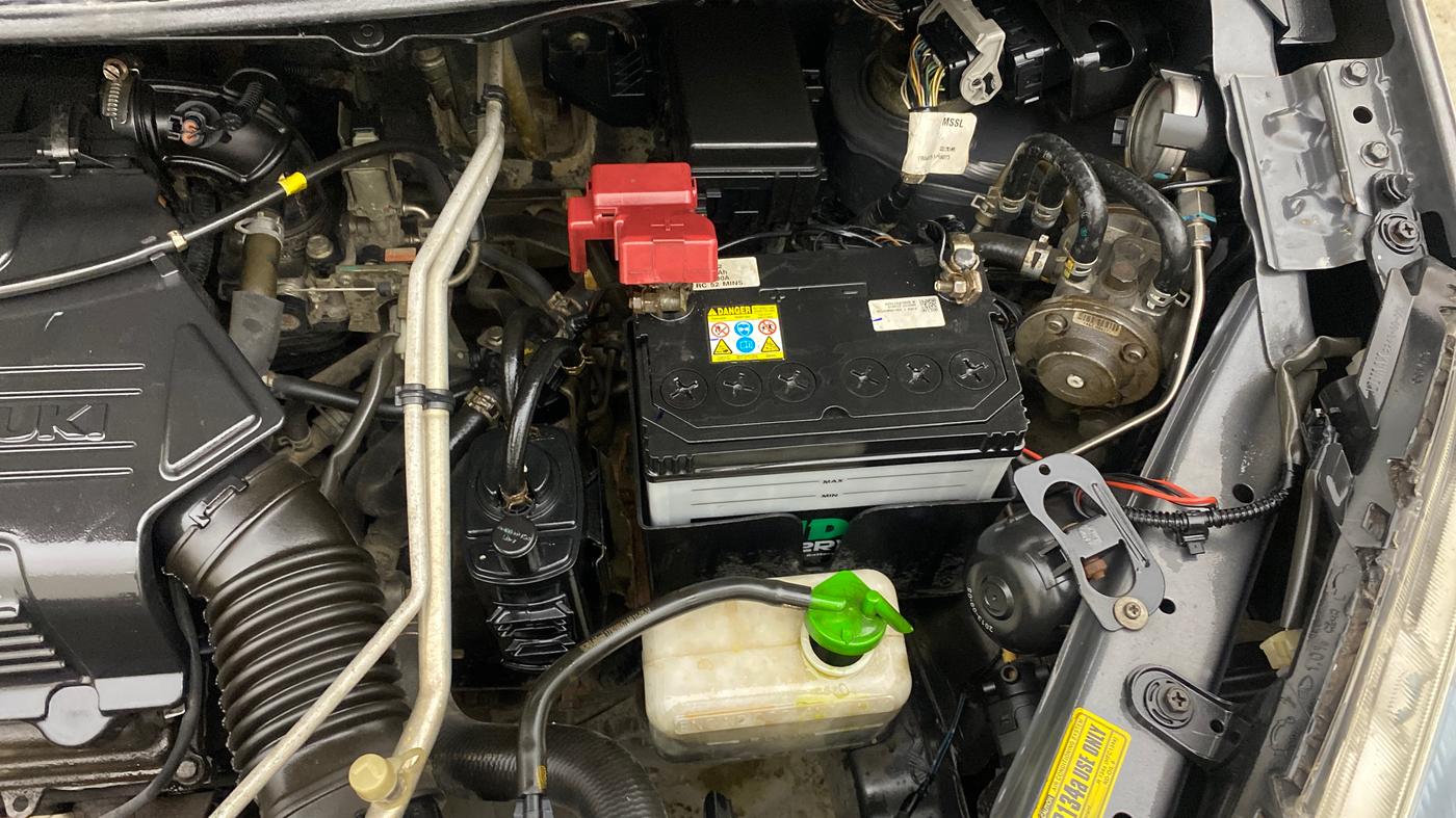2014 Maruti Wagon R 1.0 LXI CNG, CNG, Manual, 93,598 km, Engine View - Left