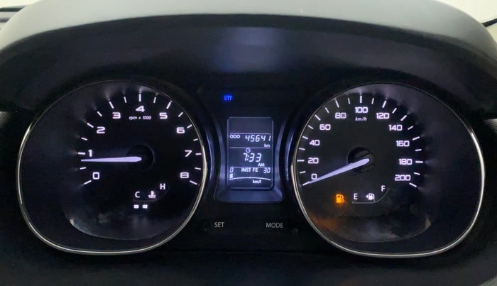 2018 Tata TIGOR XZ PETROL, Petrol, Manual, 45,641 km, Odometer Image