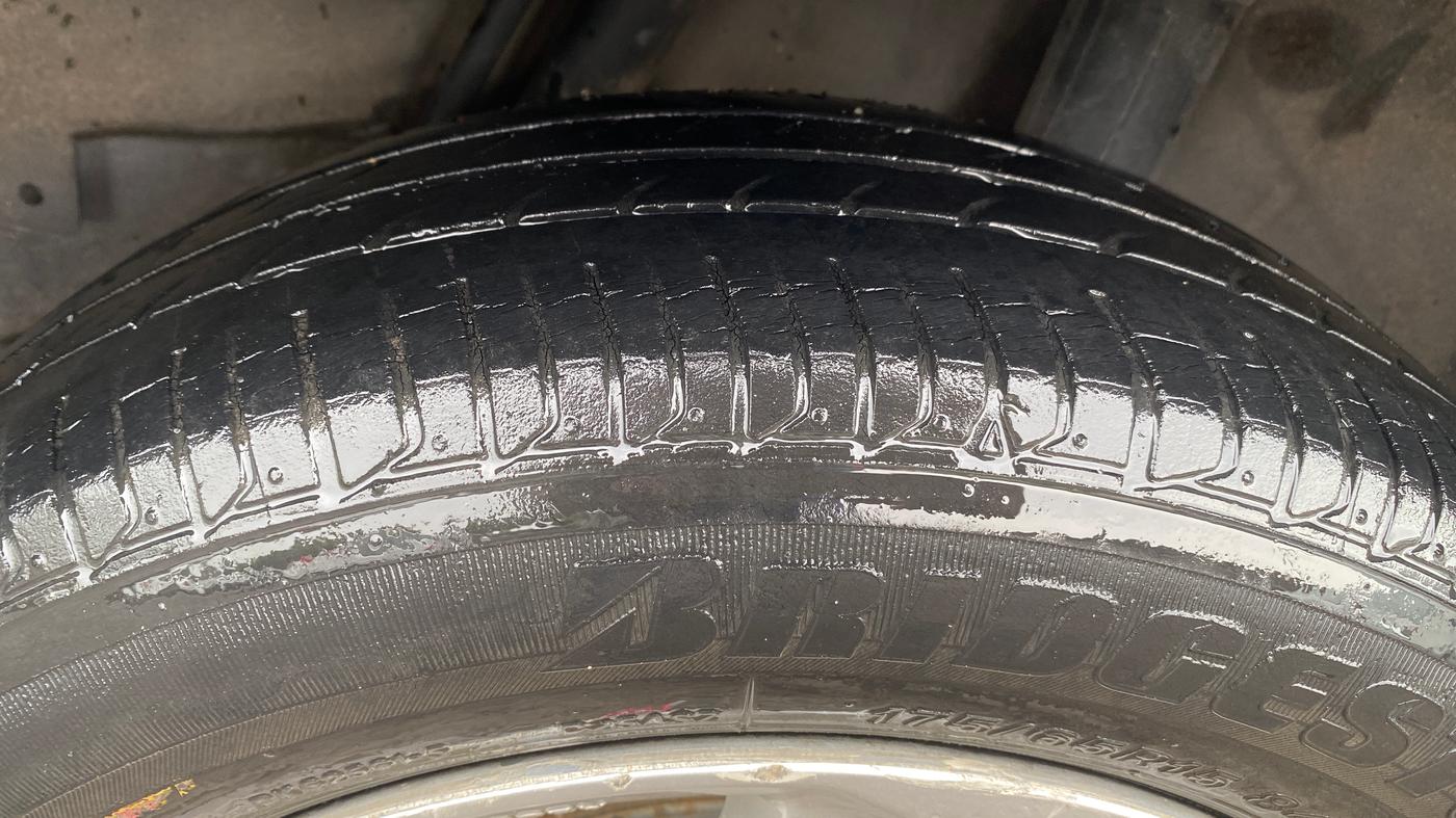 2017 Honda Jazz 1.2L I-VTEC V AT, Petrol, Automatic, 52,441 km, Left Rear Tyre Tread