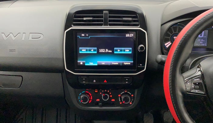 2023 Renault Kwid CLIMBER 1.0 (O) DUAL TONE, Petrol, Manual, 3,136 km, Air Conditioner
