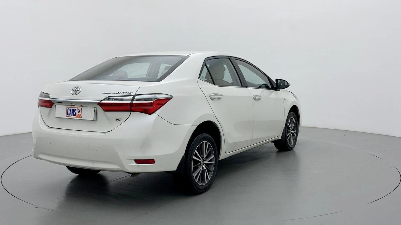 2018 Toyota Corolla Altis VL AT, Petrol, Automatic, 34,339 km, Right Back Diagonal