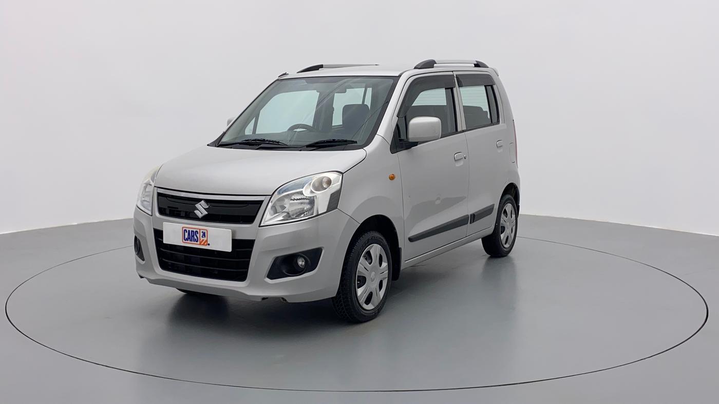 2015 Maruti Wagon R 1.0 VXI, Petrol, Manual, 78,047 km, Left Front Diagonal