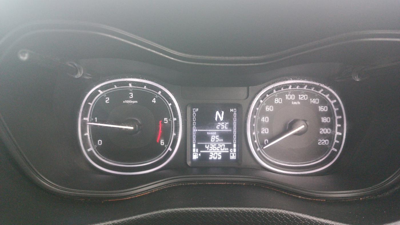 2018 Maruti Vitara Brezza ZDI PLUS AMT, Diesel, Automatic, 43,619 km, Odometer Image