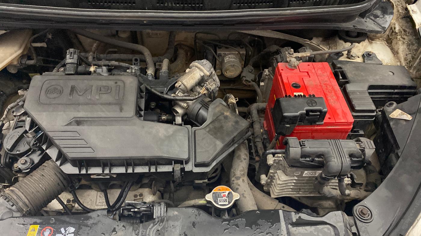 2019 Hyundai NEW SANTRO SPORTZ AMT, Petrol, Automatic, 16,450 km, Engine View - Left