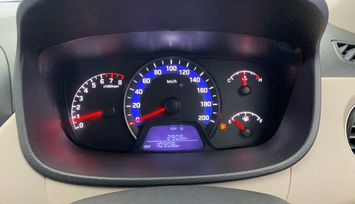 2016 Hyundai Xcent S 1.2, Petrol, Manual, 10,892 km, Odometer Image