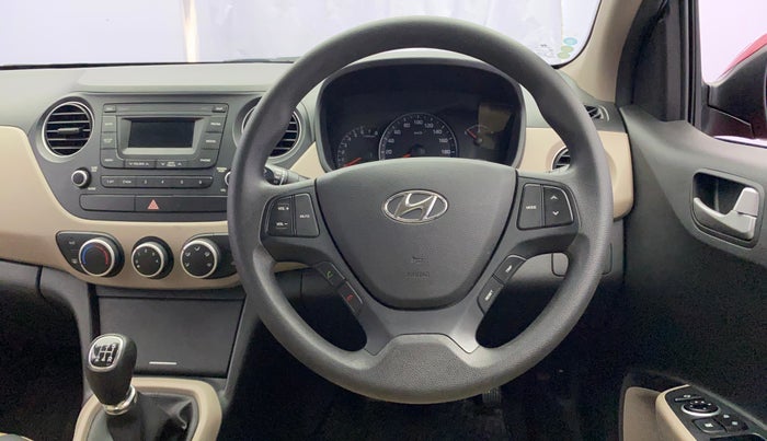 2016 Hyundai Xcent S 1.2, Petrol, Manual, 10,892 km, Steering Wheel Close Up