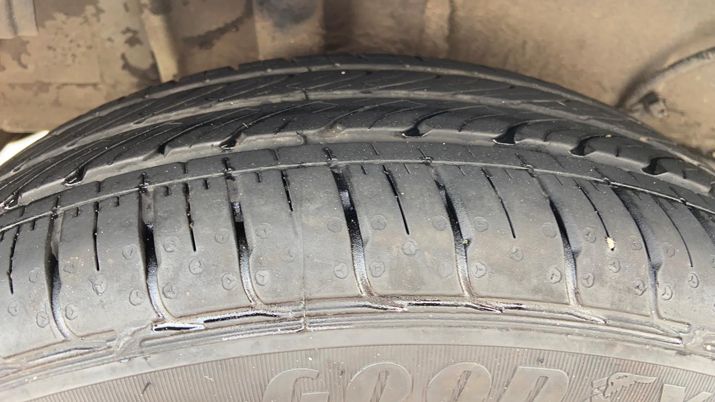 2021 Tata Tiago XZA PLUS PETROL, Petrol, Automatic, 68,111 km, Right Rear Tyre Tread