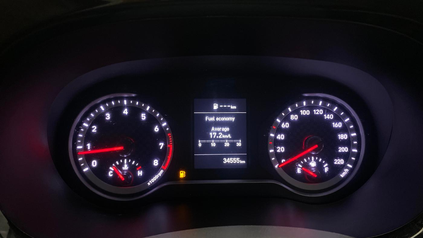 2023 Hyundai AURA SX 1.2, Petrol, Manual, 34,554 km, Odometer Image