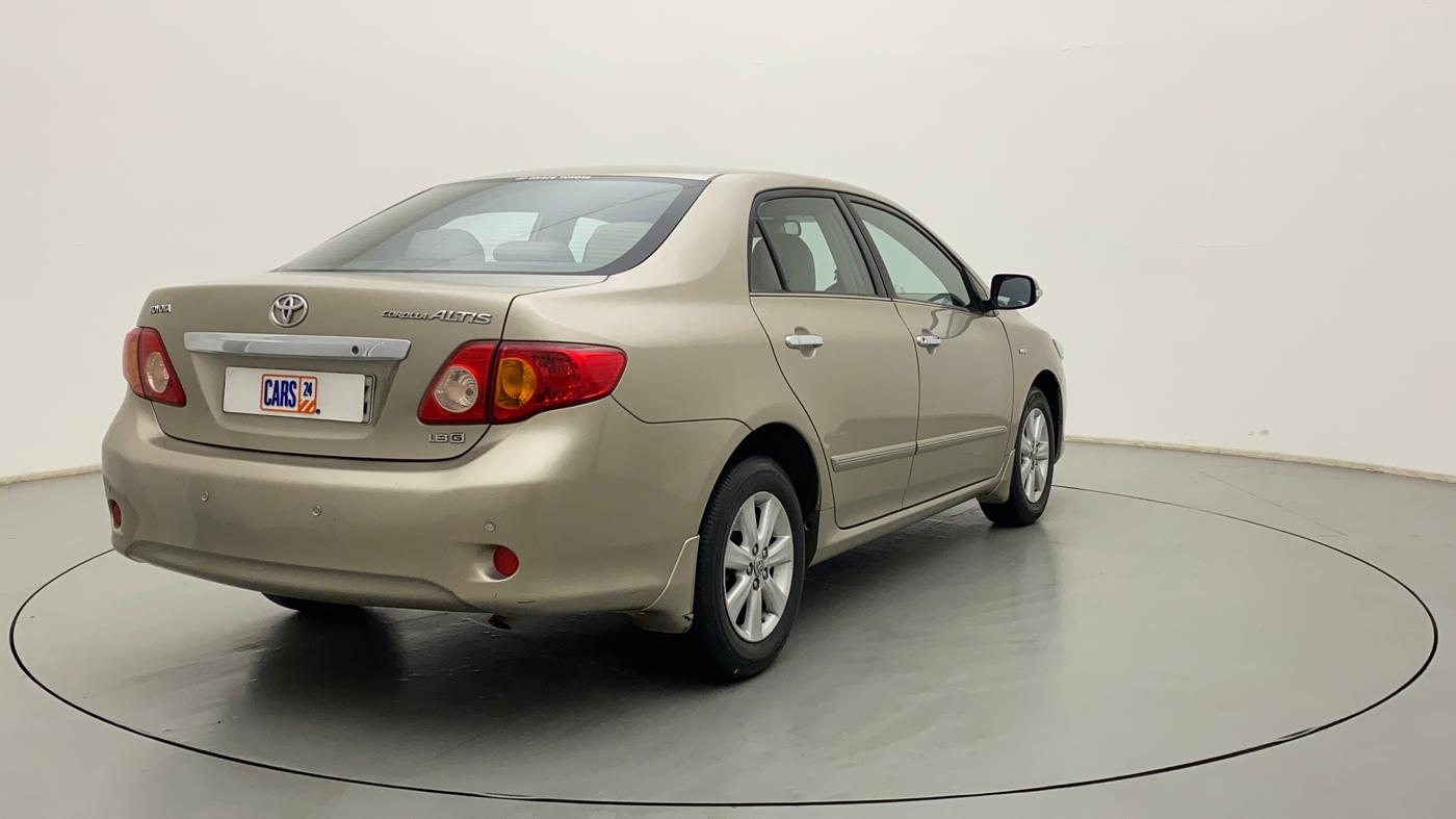 2010 Toyota Corolla Altis GL PETROL, Petrol, Manual, 59,269 km, Right Back Diagonal